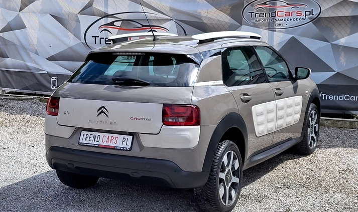 Citroen C4 Cactus cena 37990 przebieg: 175000, rok produkcji 2014 z Wałbrzych małe 352